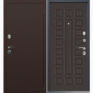 Дверь Command Doors Патриот медный антик 01 Венге